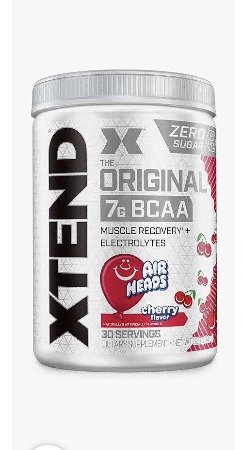 Original BCAA Powder Airheads Candy Flavor, 7g BCAA and 2.5g L-Glutamine, Sug…
