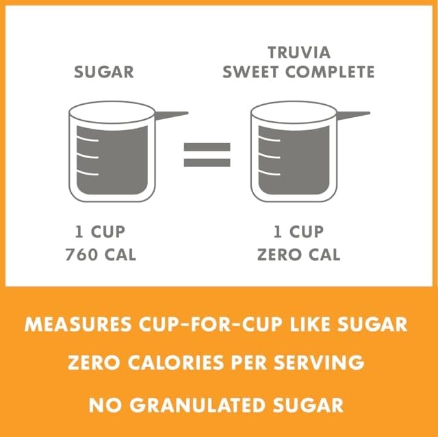 Truvia Sweet Complete Granulated All-Purpose 16 Ounce (Pack of 1)