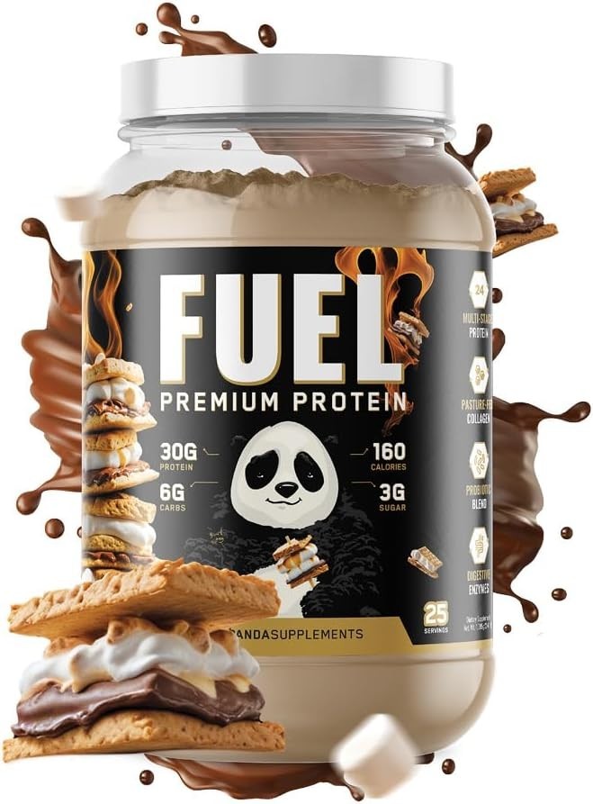 Panda Fuel Protein Campfire S’mores 25 Servings 2.5lb BB: 03/2027