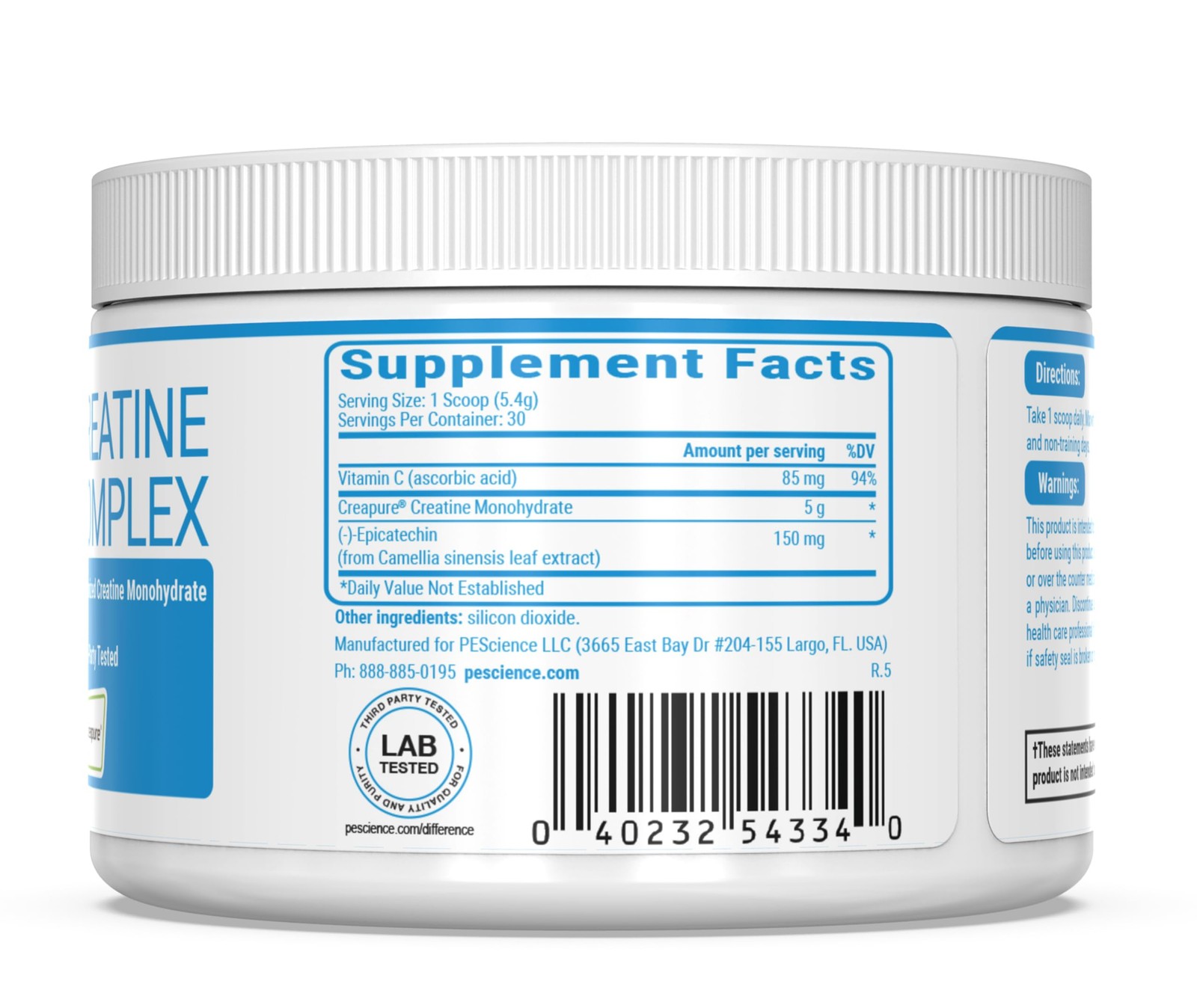 Proven Creatine Monohydrate Powder 5.7 Oz Pure Athletic Performance Supplement