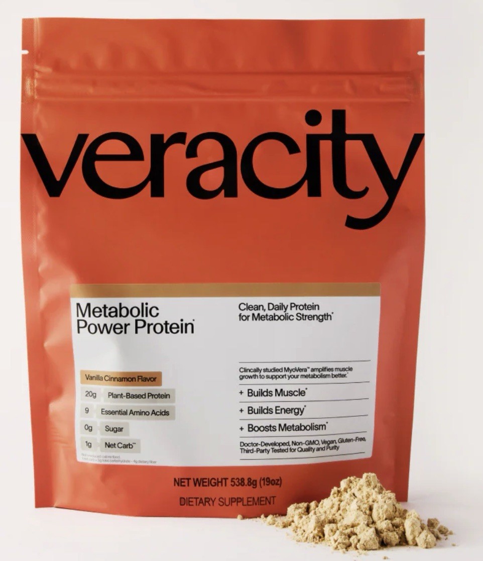 Veracity Metabolic Protein Powder 19 Oz NEW Exp 11/2027