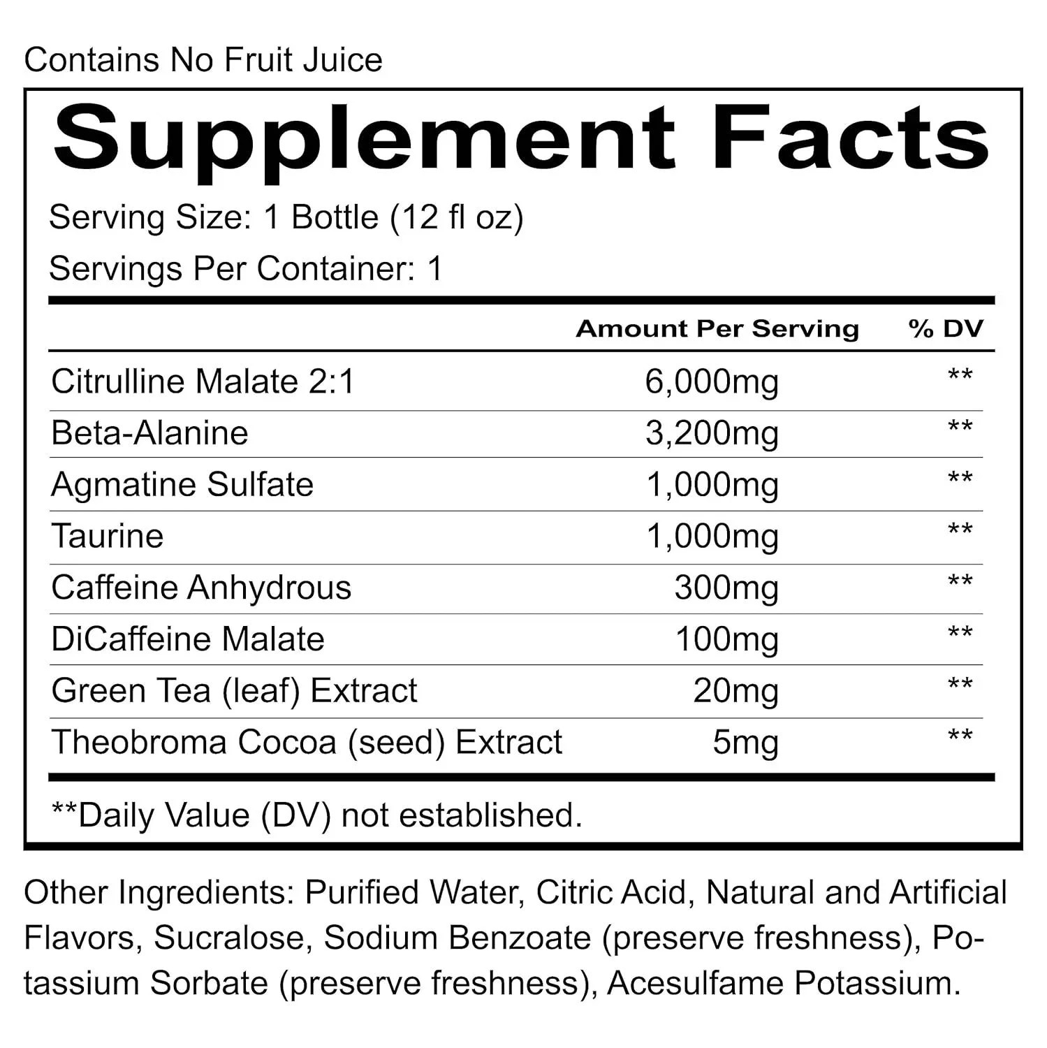 REDCON1 Total War Pre Workout Energy 300mg Caffeine StrawBerry Mango12 PACK