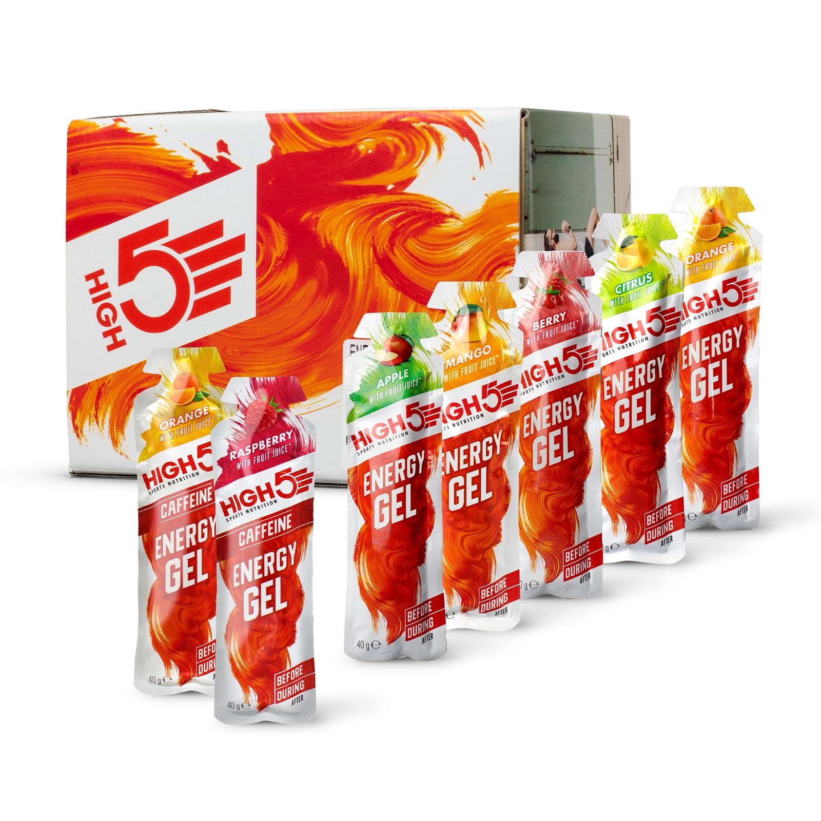 HIGH5 Energy Gels – Quick Release Sports Gels to Power Muscles for Peak Performa