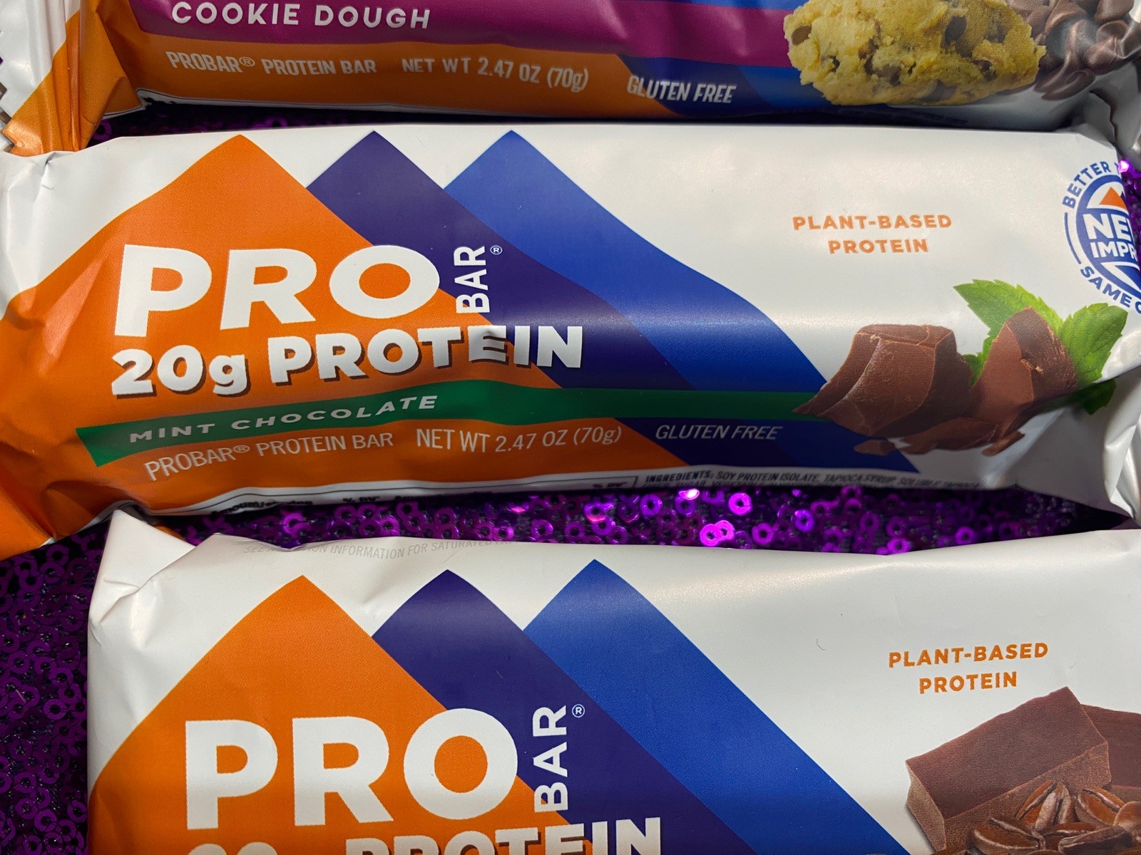 24 Probar Protein Bar Variety Pack – 2.47oz Plant Based Expires:Sept2026