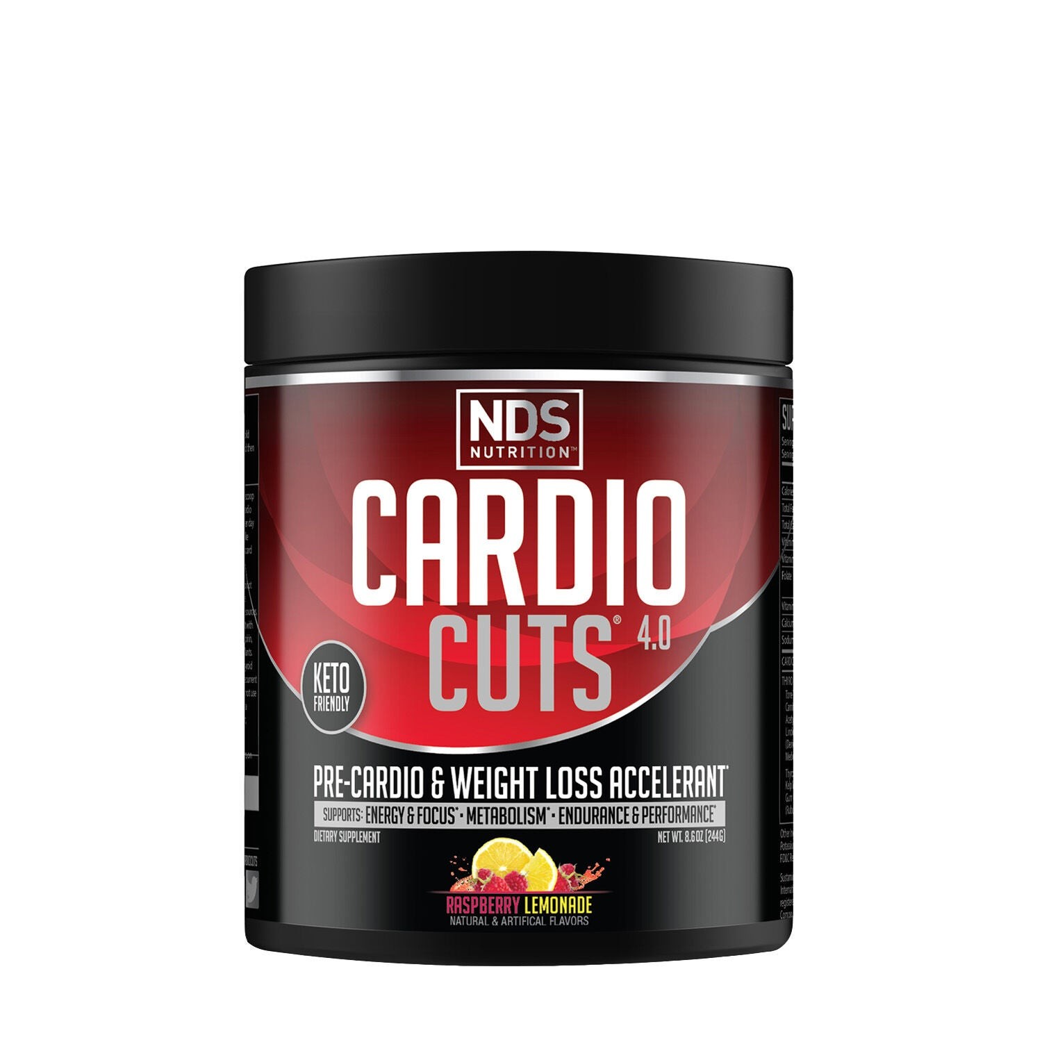 Cardio Cuts® 4.0, Raspberry Lemonade – 8.6 oz. (20 Servings)