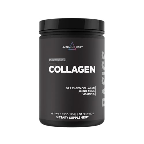 Livingood Daily Hydrolyzed Collagen Peptides Powder 30 Servings