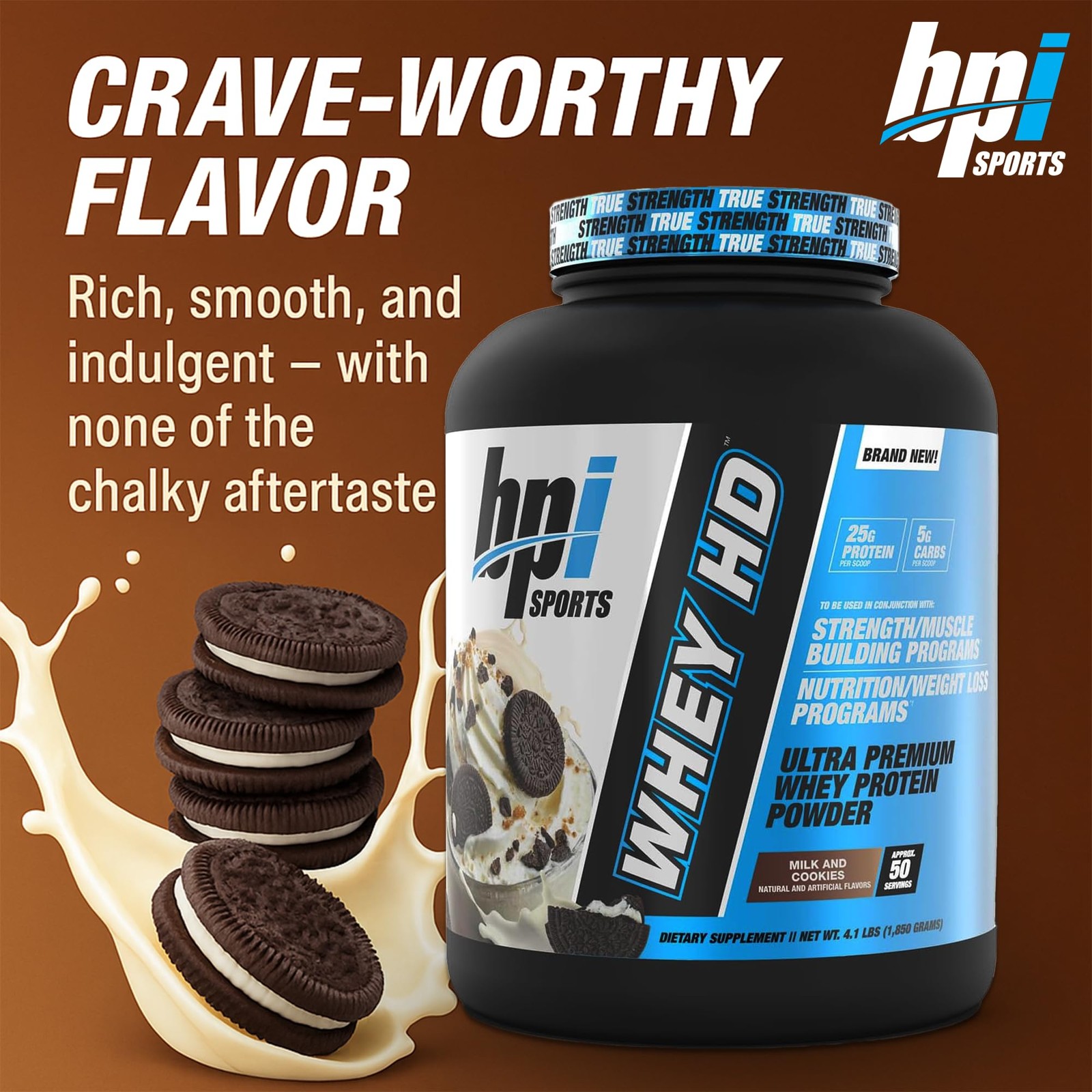 Bpi Sports Whey Hd Ultra Premium Protein Powder Isolate Workout Whey Protein