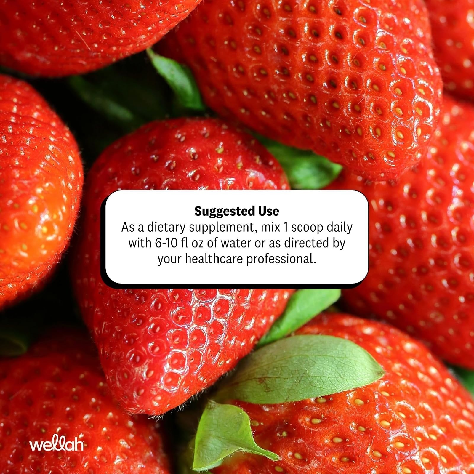 Wellah Creatine + Electrolytes Powder Strawberry Lemonade 30 Servings