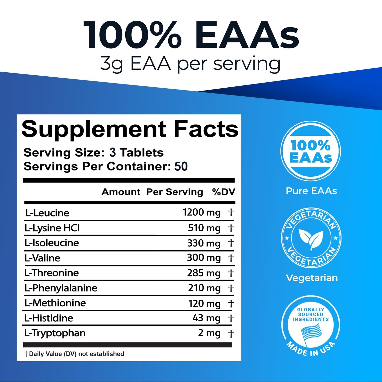 Essential Amino Acids Supplement for Cutting, Fasting & Workouts, All 9 EAAs,…