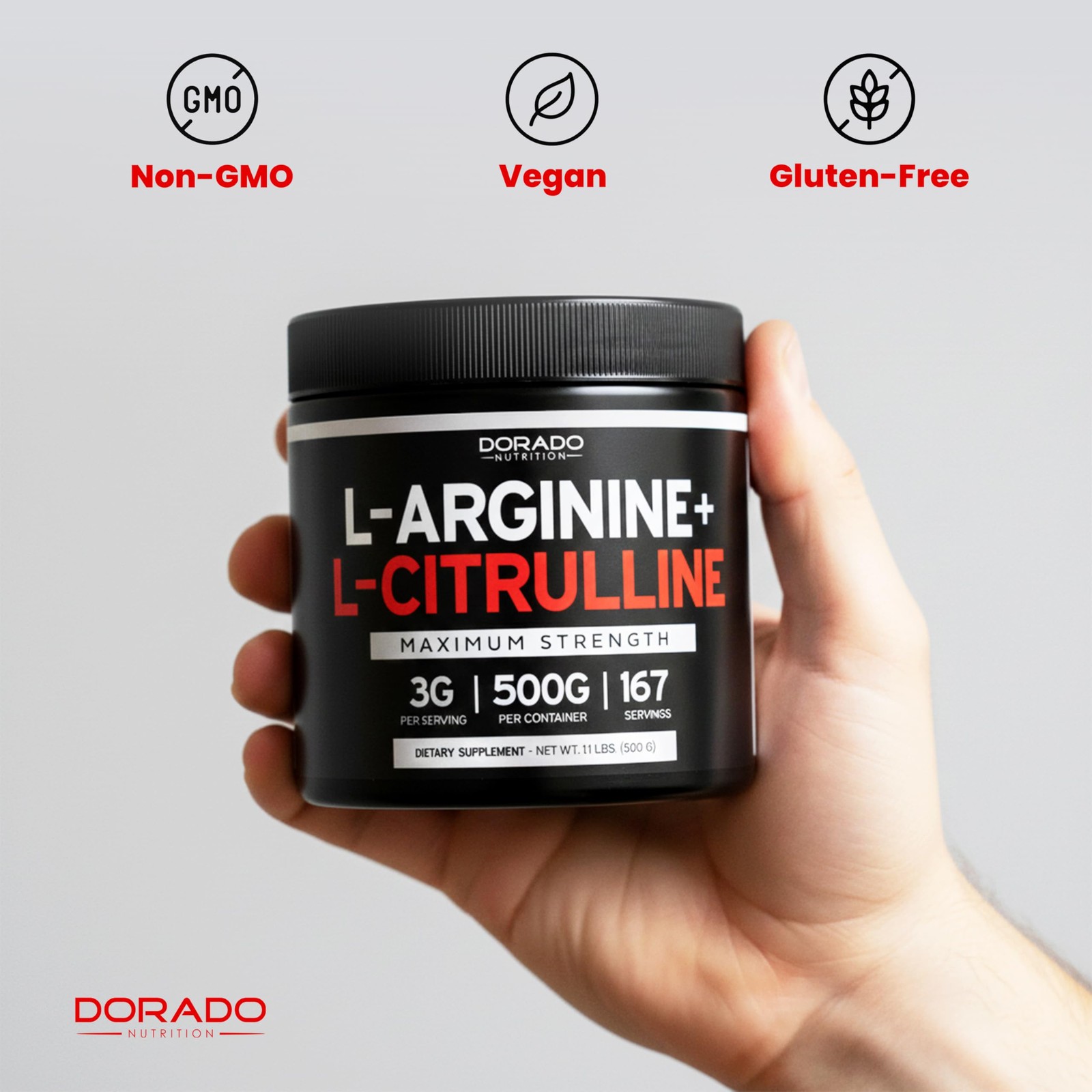 L Arginine L Citrulline L-Arginine L-Citrulline Powder (17.64 Ounce)