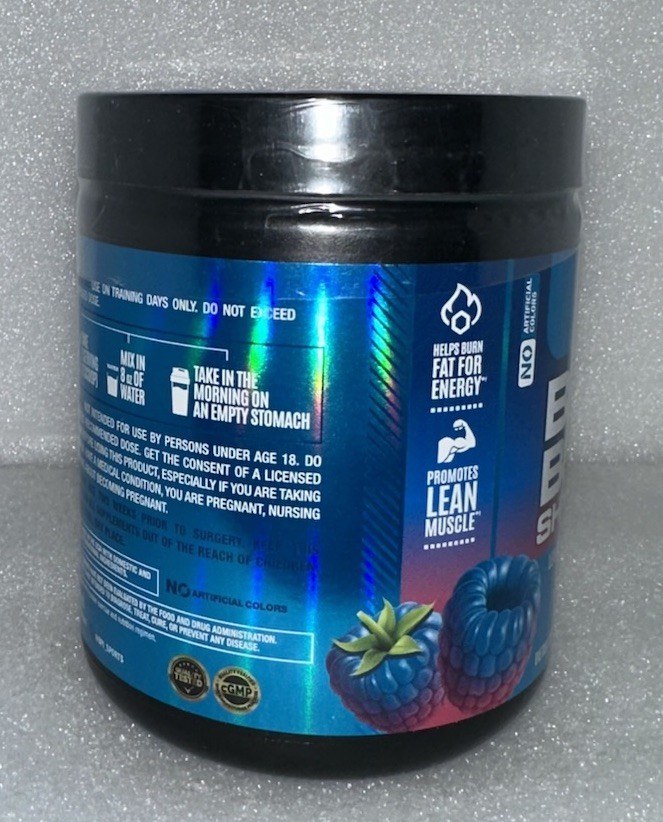 BPI Sports Best BCAA Shredded Lean Muscle Recovery Blue Raz 25 Servings 8/2027