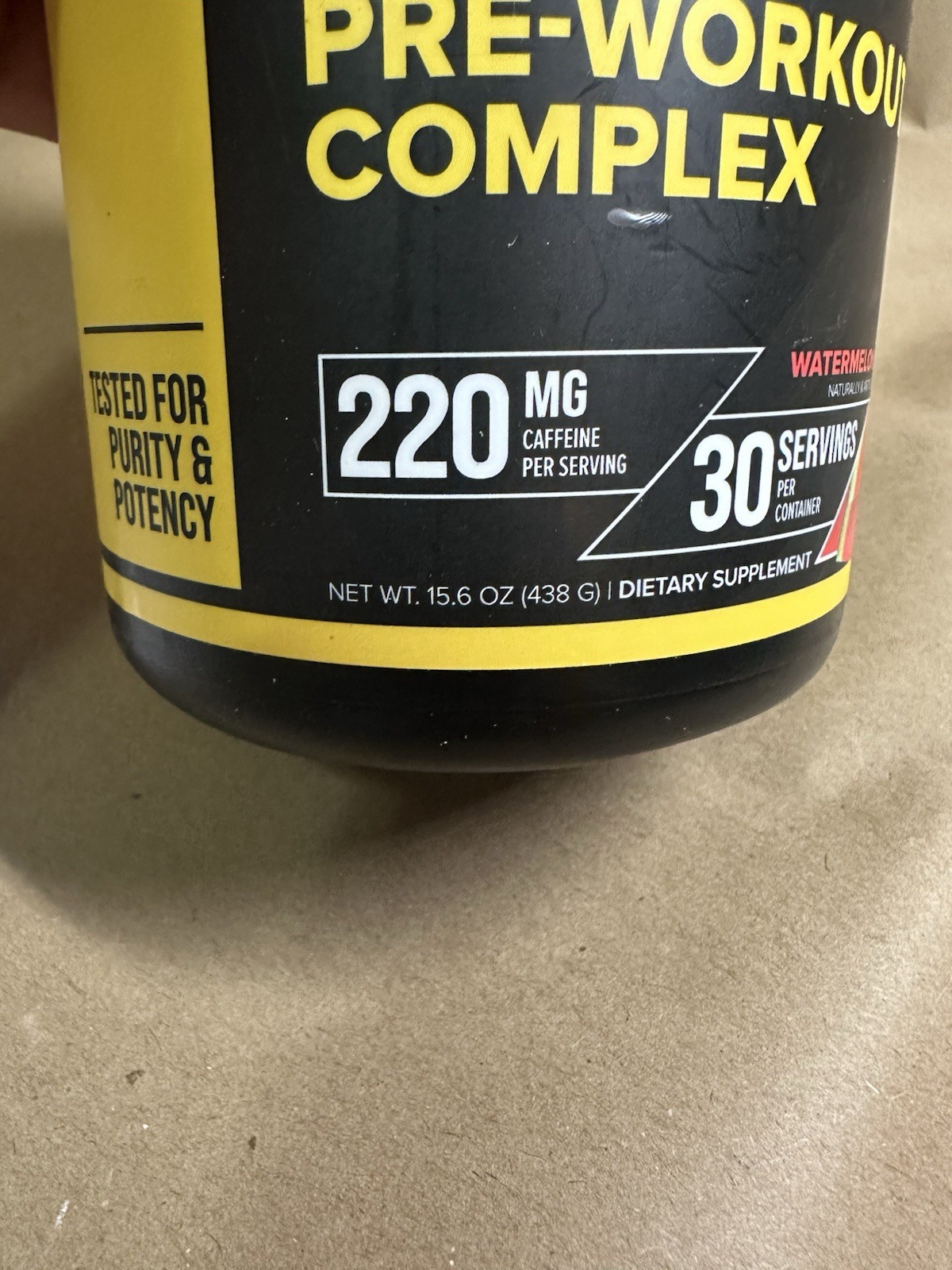 Primaforce Pre-Workout Complex Powder (30 Servings) – Watermelon Candy Flavor