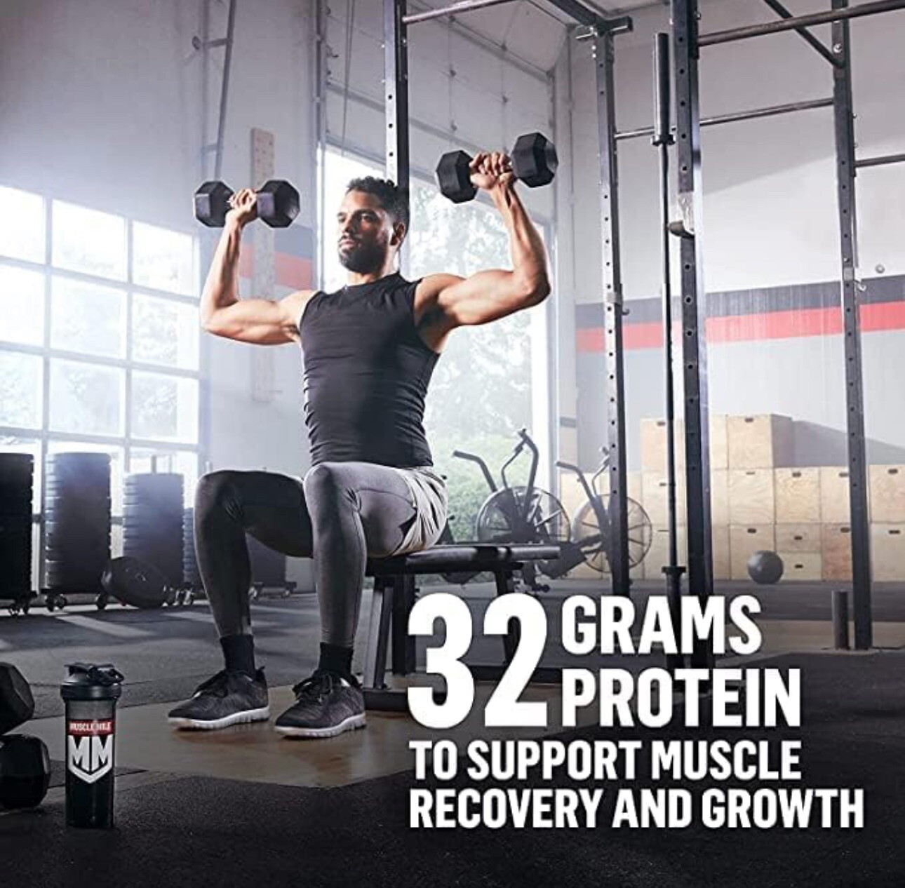 Muscle Milk Genuine Protein Powder Chocolate 4.94 Pound 32 Servings 32g Protein