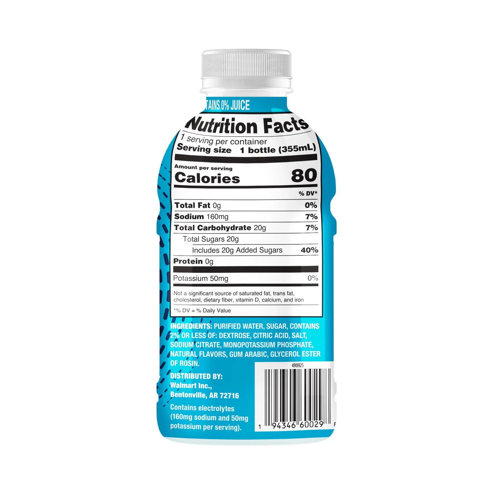 Sport Hydration Beverage, Variety Pack, 12 Fl Oz, 18 Count