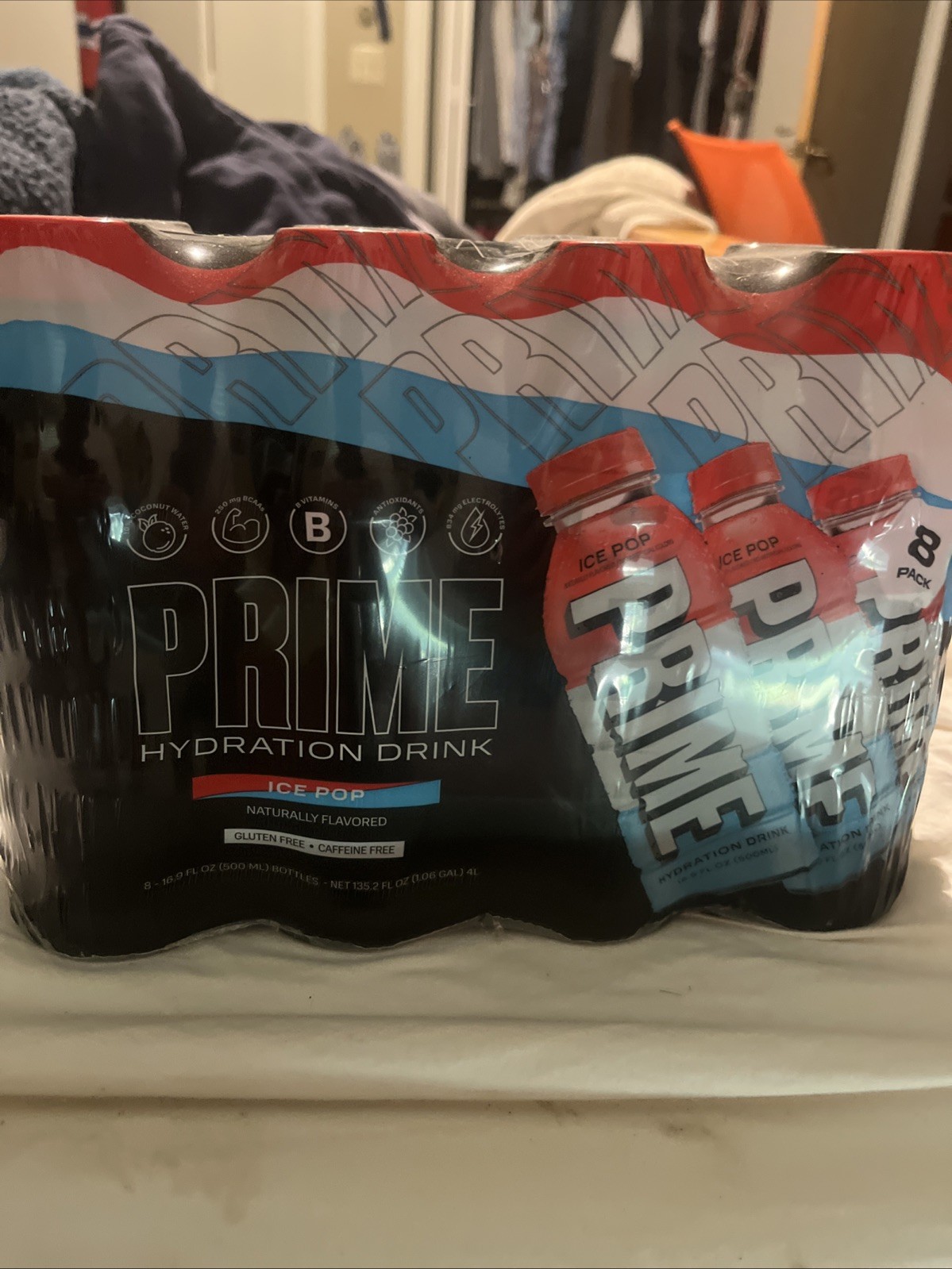 Prime Hydration – Ice Pop – 8 Pack