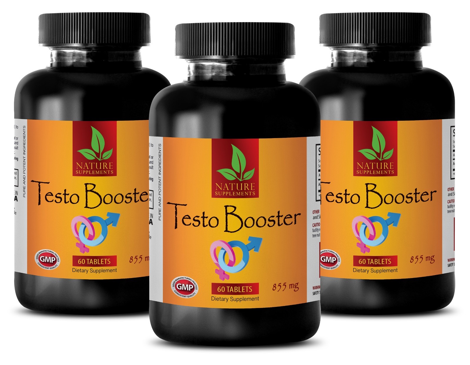 TESTO BOOSTER Bodybuilding Supplements Testosterone Booster 180 Capsules 3 Bot