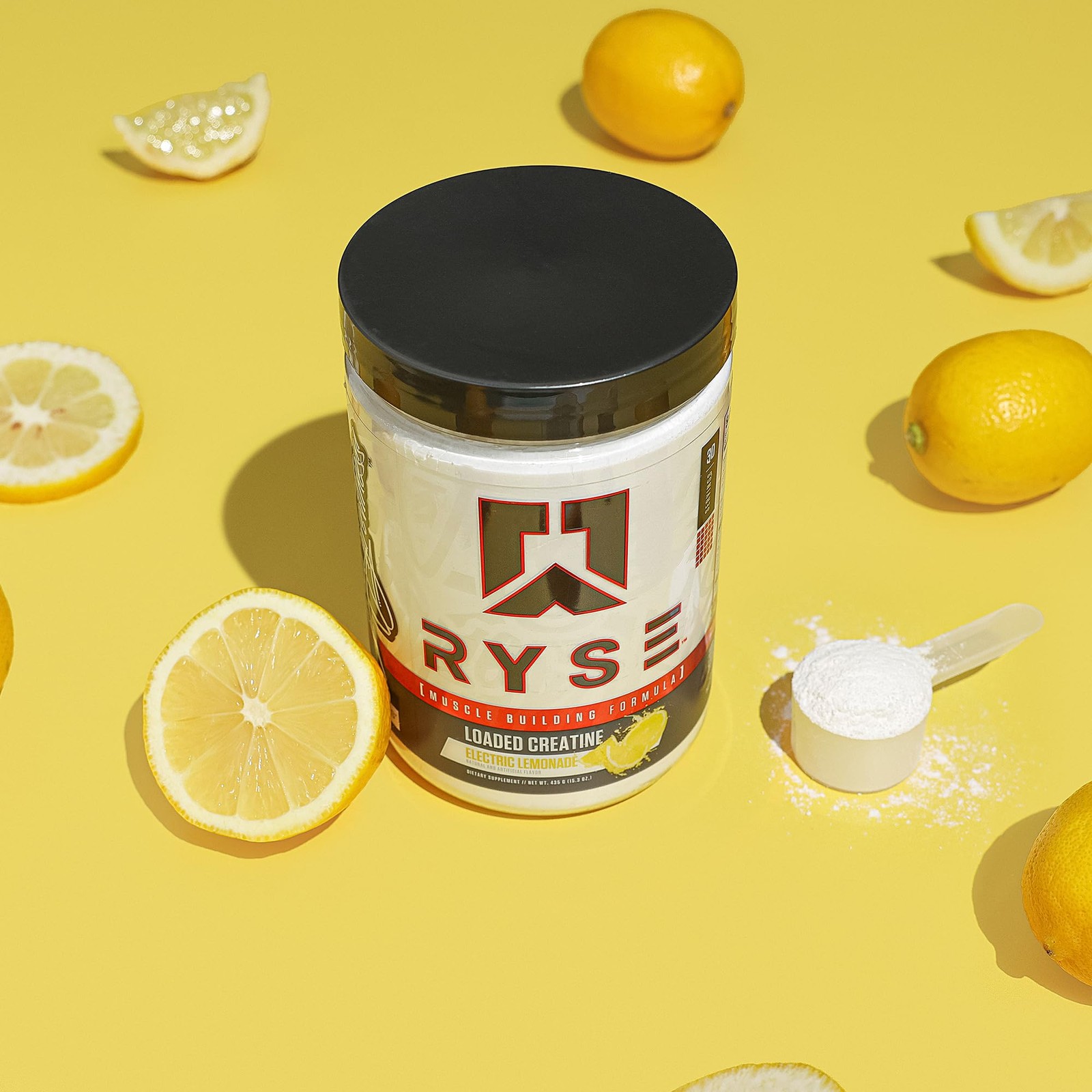RYSE Loaded Creatine for Men & Women Electric Lemonade Muscle Building Form…