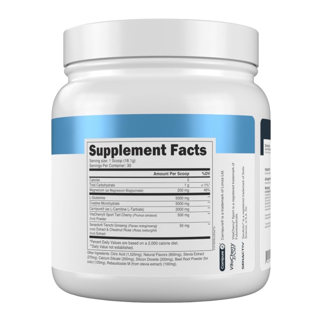 Post-Workout Recovery Muscle Builder with L-Glutamine & Beta-Alanine – 30 Servin