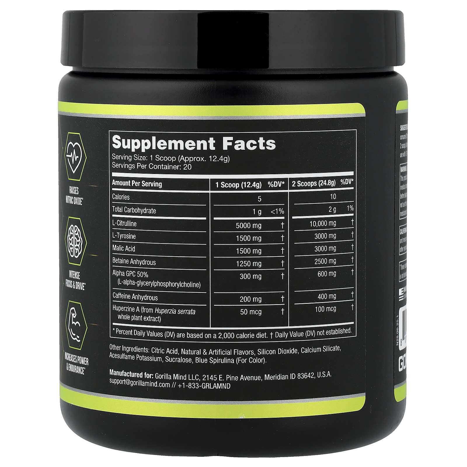 Mode® Base, Pre-Workout Formula, Bombsicle, 0.54 lb (248 g)