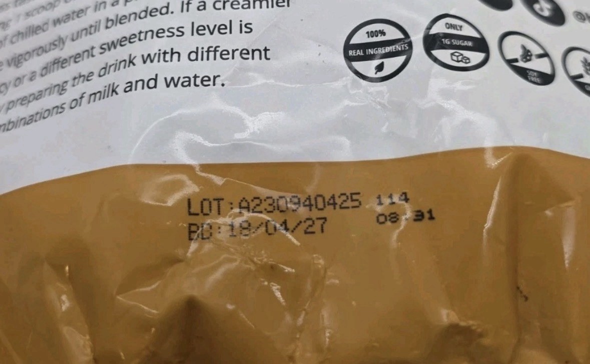 Boba Tea Protein Vietnamese Coffee Whey Protein Powder 2.06 Lbs Exp 4/27 Sealed