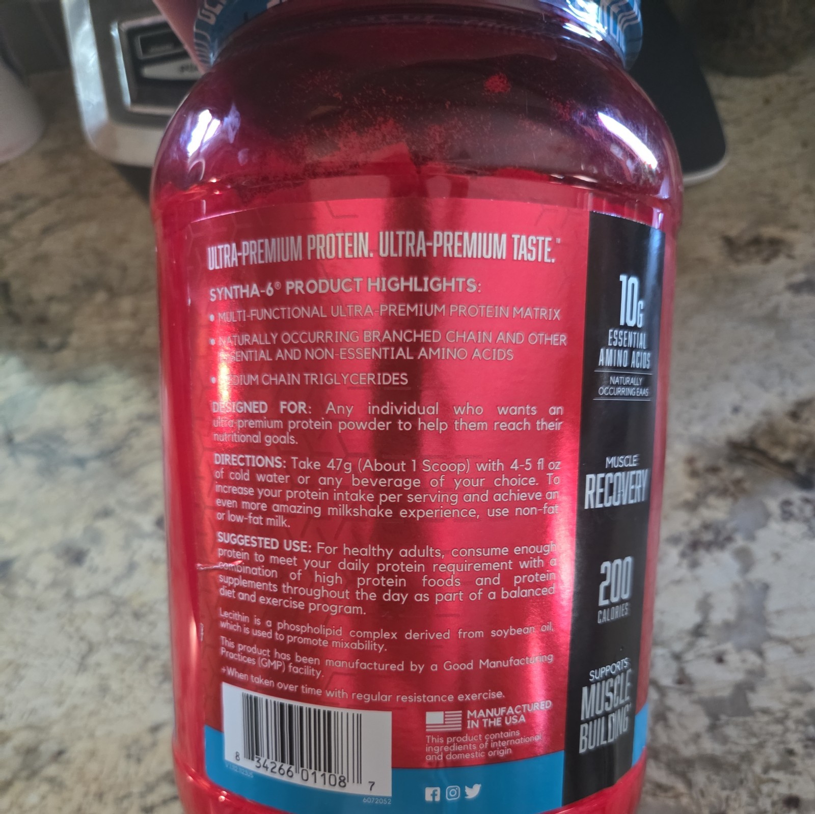 BSN SYNTHA-6® Fruity Cereal ULTRA PREMIUM PROTEIN MATRIX Muscle Building