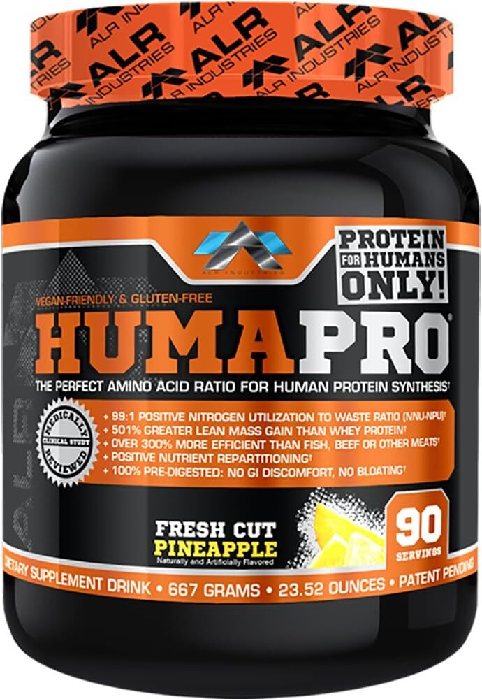 ALR Industries Humapro Perfect Human Amino Acid & Protein Powder 90 Servings New