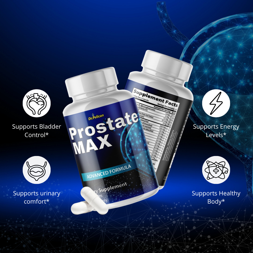 Prostate Max- Support Supplement for Men – Urinary & Bladder Health-1 Bottle