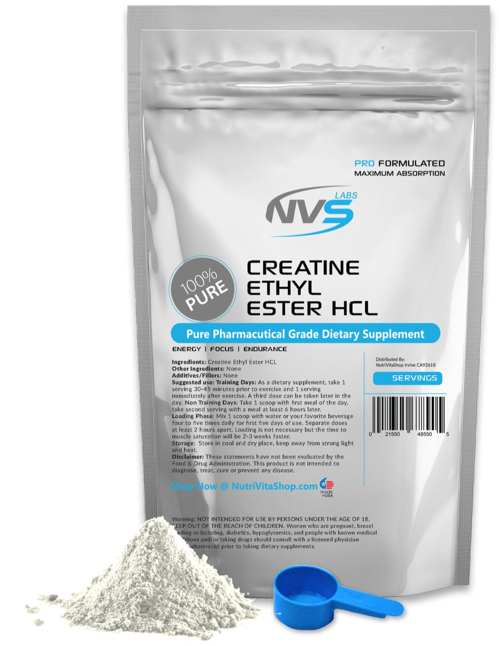 5000g (11lb) NEW MICRONIZED CREATINE ETHYL ESTER HCL