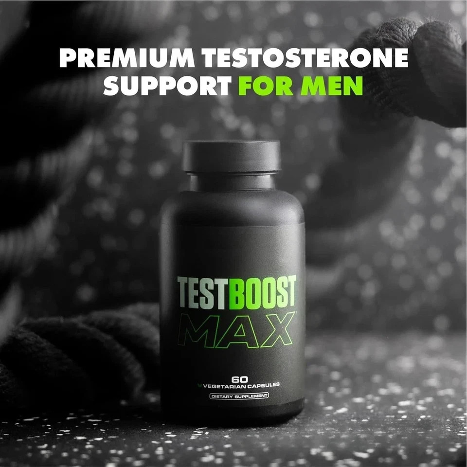 Sculpt Nation Test Musc Max – 2-Pack | Testosterone Support for Men, Build Boost