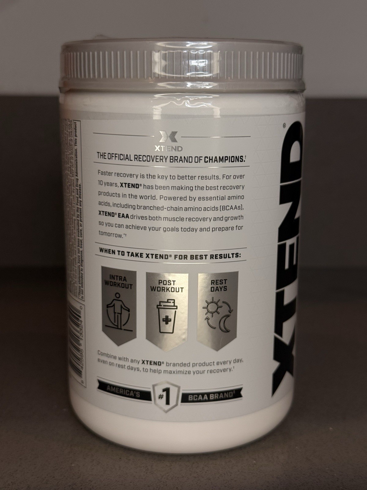 XTEND EAA Blood Orange Zero Sugar Electrolyte Powder 40 Servings
