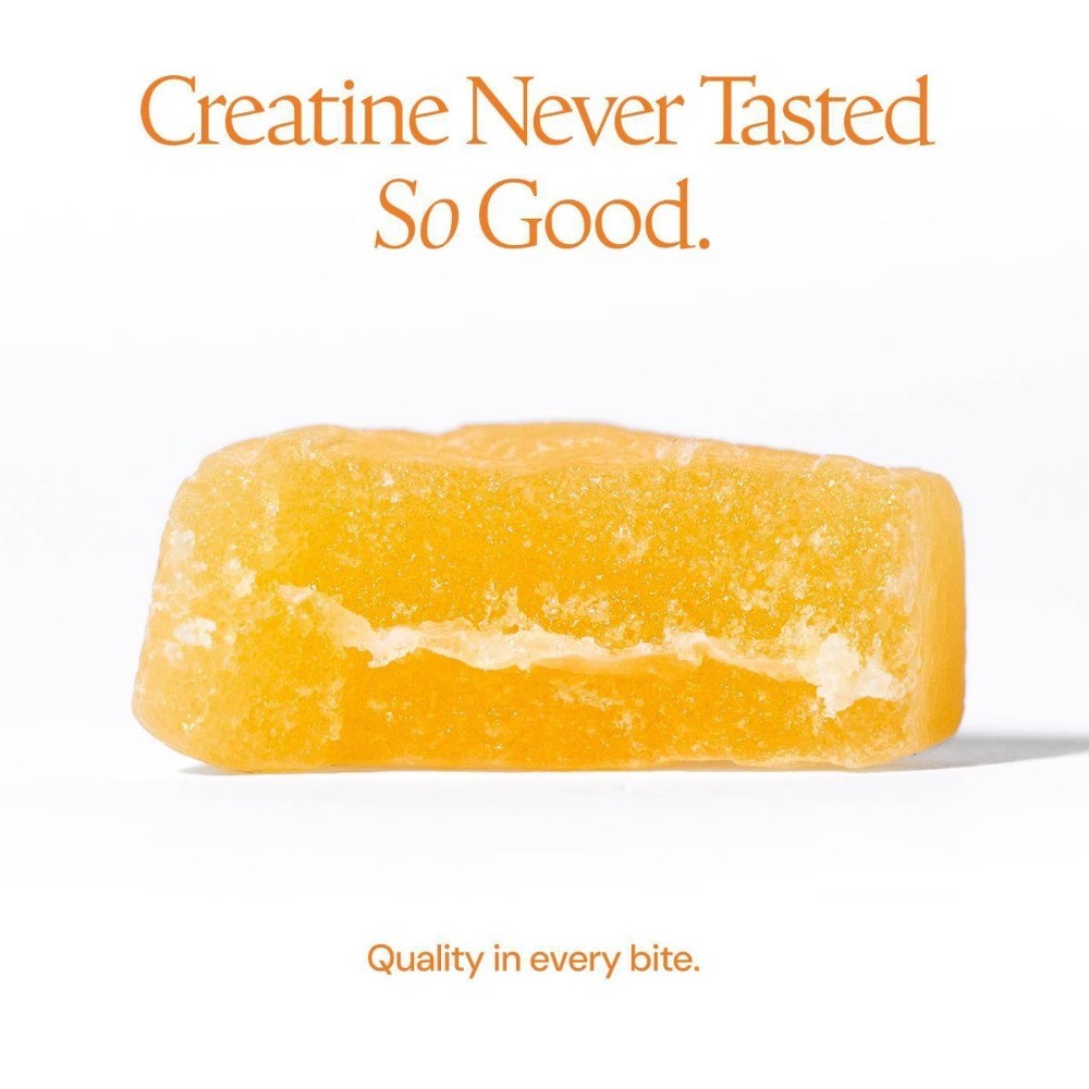 Gummies Made with Pure Creatine Monohydrate NSF Certified for Sport