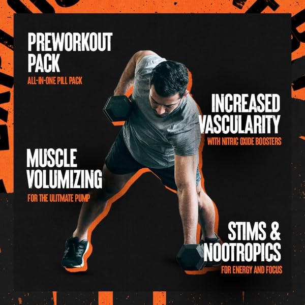 Animal Pump Pre-Workout Supplement For Energy Focus And Muscle Volumizing