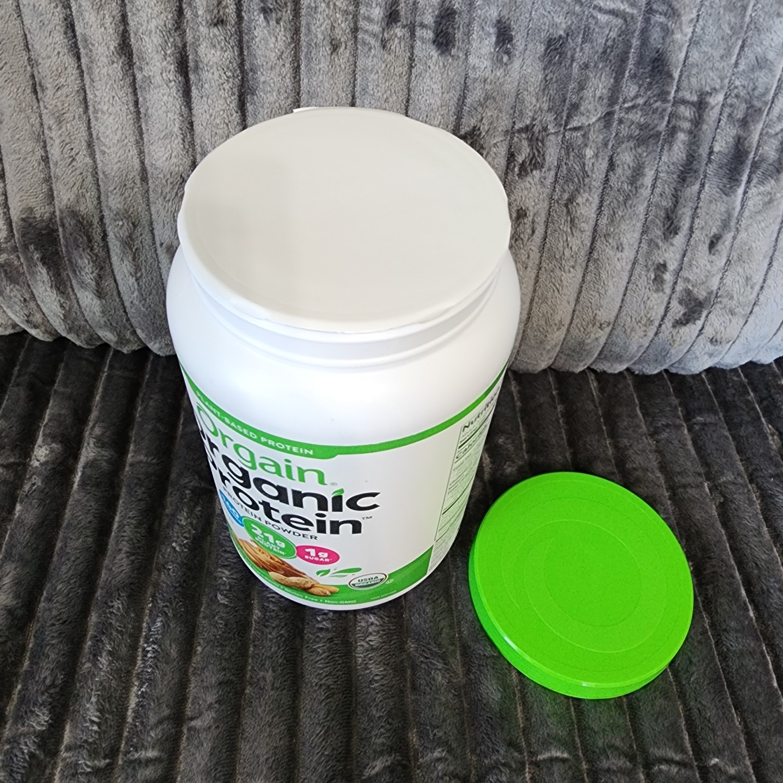 Orgain Organic Plant Based Protein Powder Peanut Butter 2.03 LB Pound 21g Vegan