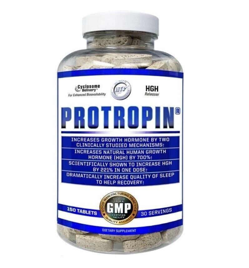Hi-Tech Pharmaceuticals Protropin Improve Sleep and Lean Muscle 150ct OPENED!