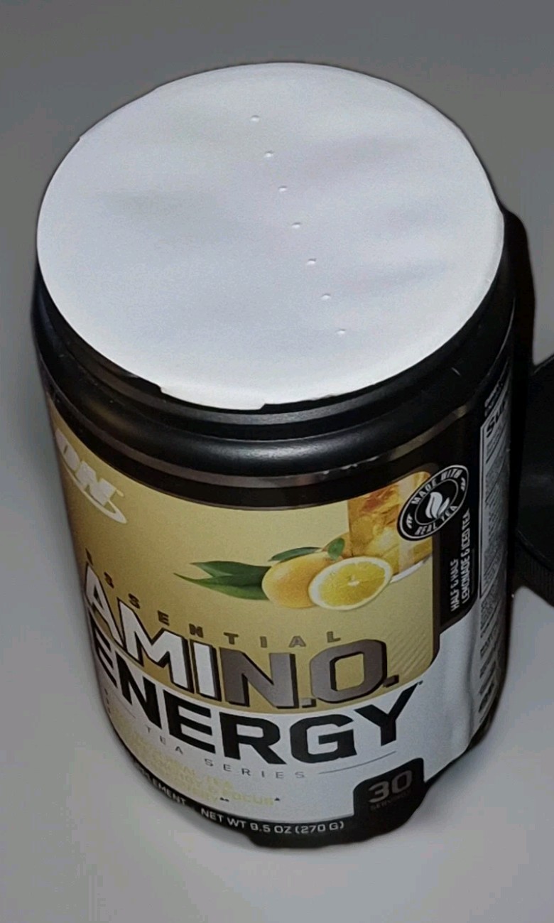 Discontinued AMINO ENERGY 2018 Half & Half Lemonade Ice Tea- NOT FOR CONSUMPTION