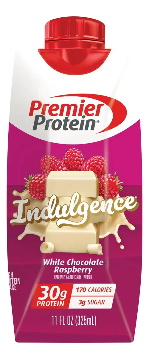 Premier Protein 30g Shake Indulgence White Chocolate Rasberry 15 pack 11 oz each