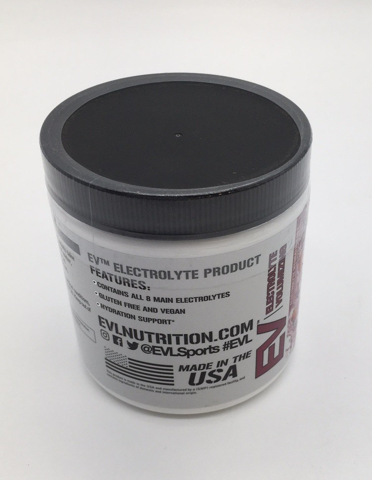 2X EVOLUTION NUTRITION ELECTROLYTE 30 SERVINGS BERRY SPLASH FLAVOR EXP 02/27