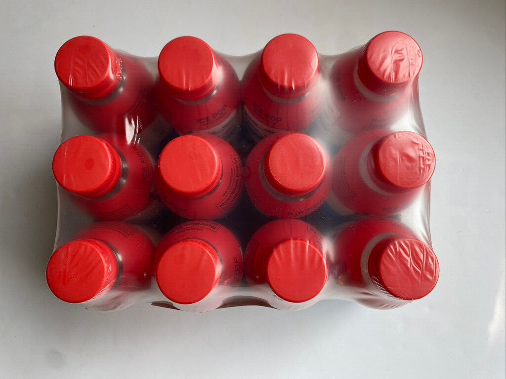 Prime Hydration Drink Flavor Ice Pop Case of 12 Bottles 16.9 oz Each