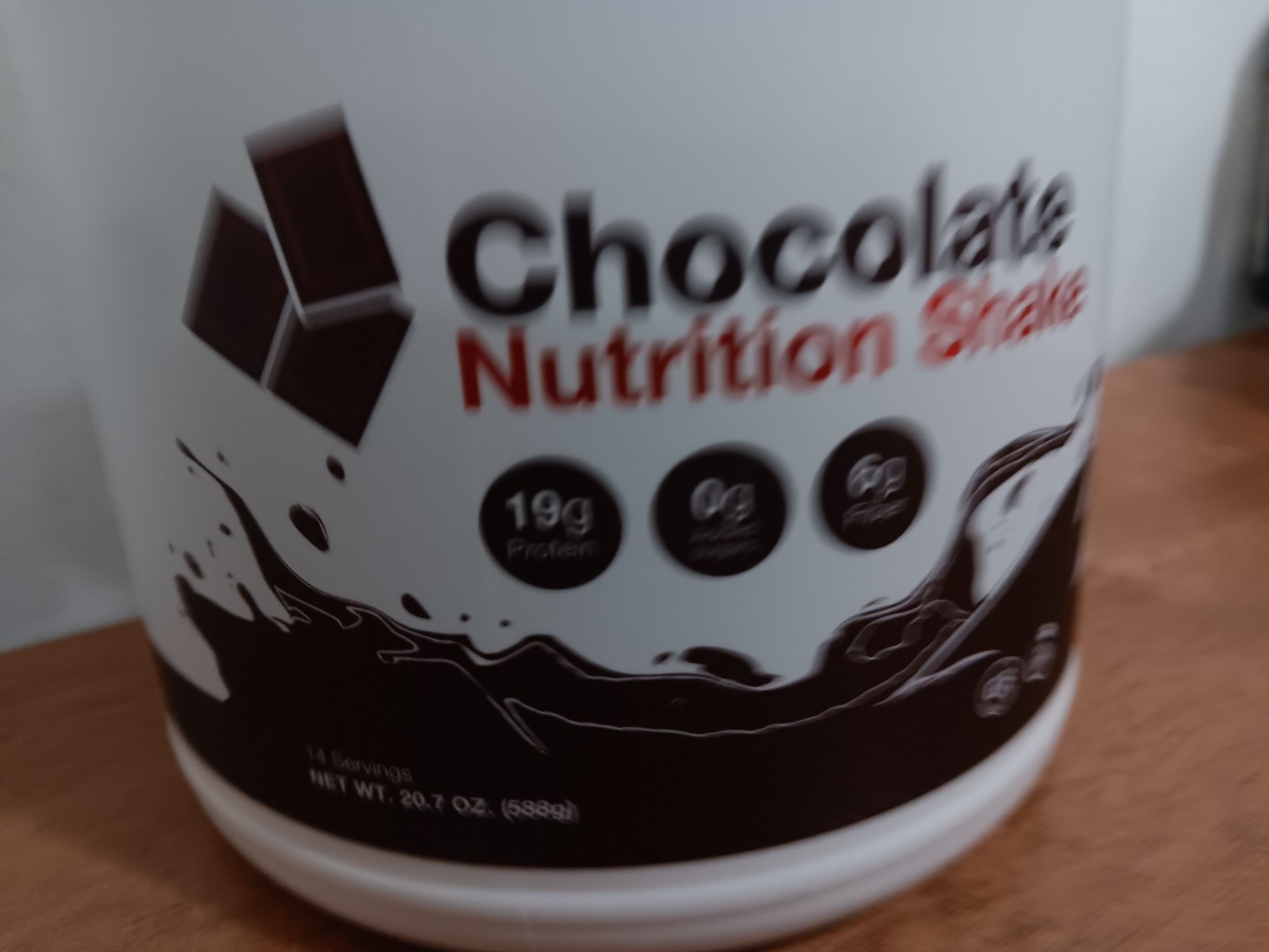 PURE LIFE Chocolate Nutrition Shake.Net Wt.20.7 Oz.(588g)