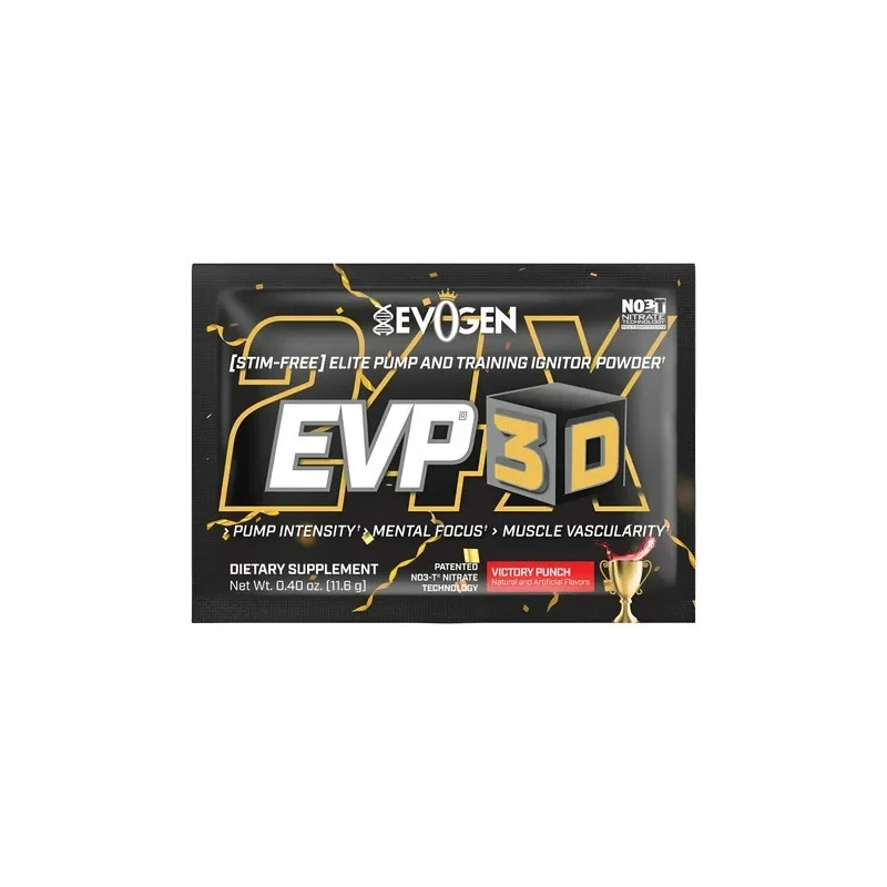 (10) Evogen EVP Xtreme N.O. Pre-Workout Travel Packets
