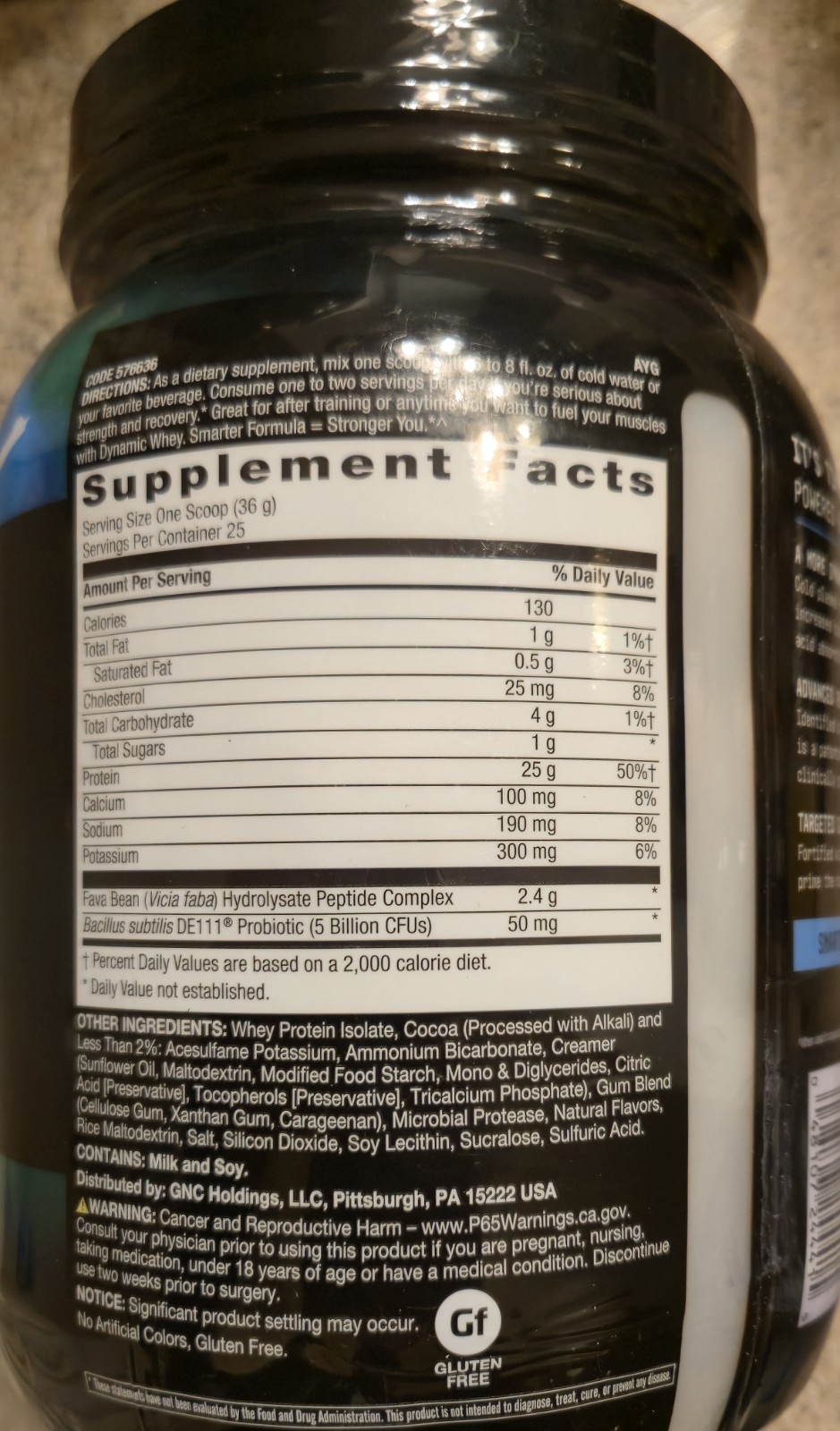 Beyond Raw DYNAMIC WHEY PROTEIN POWDER 2lb (25 Serv) Choc Lava Cake BEST BY 8/26