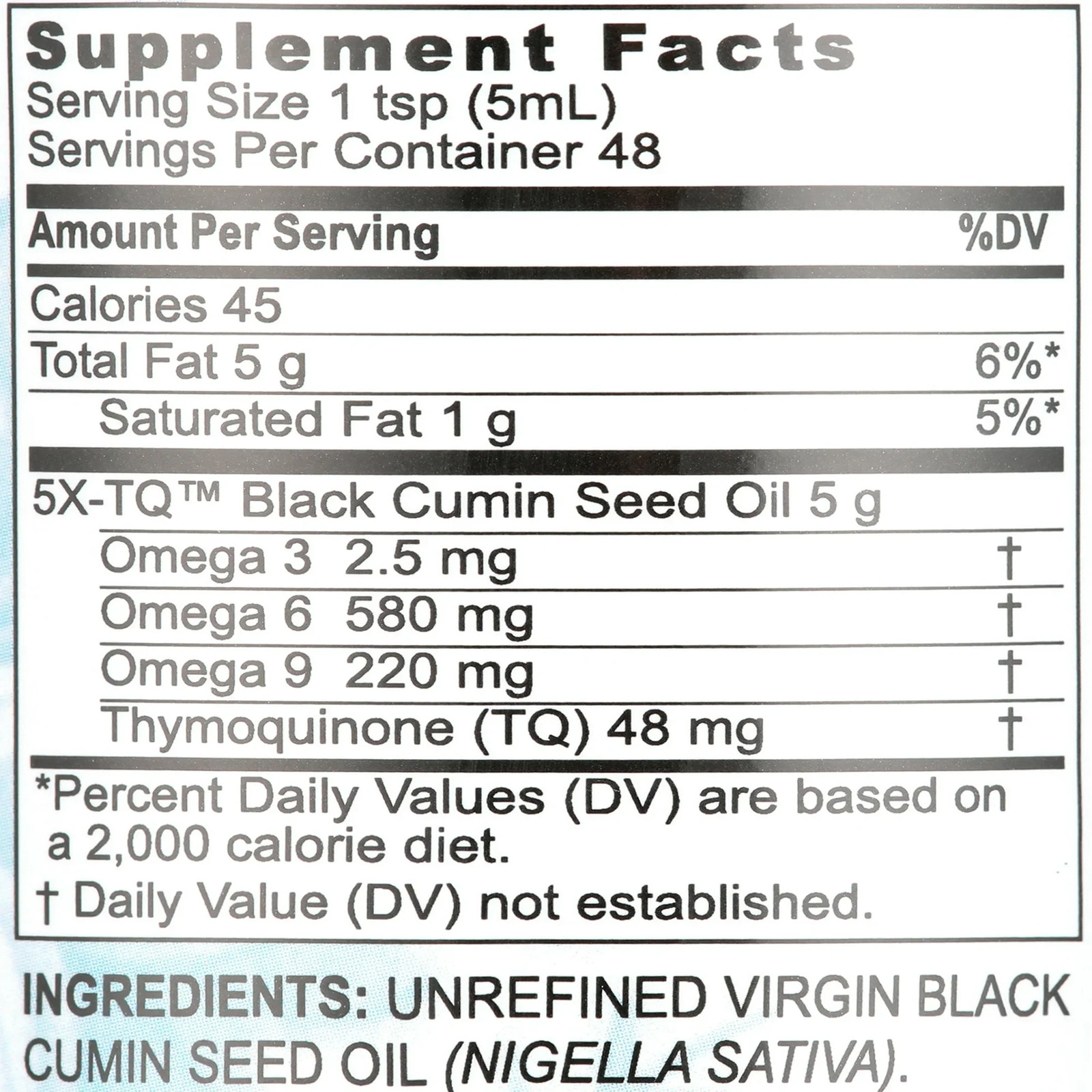 Amazing Herbs Premium Black Seed Oil, 8 Fl Oz (Pack of 2)