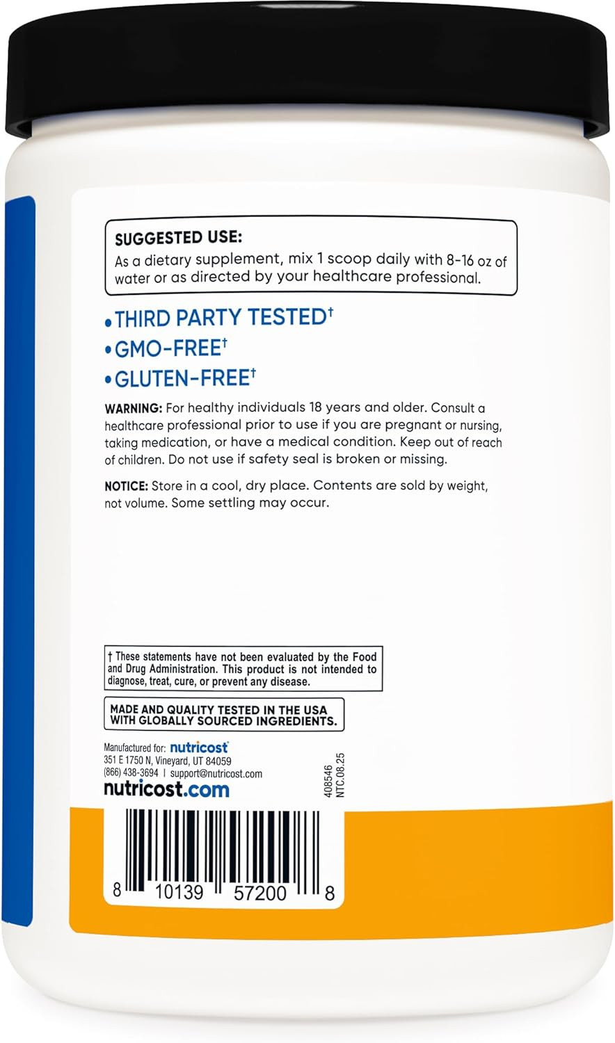 BCAA + Hydration Powder (Peach Mango) 30 Servings – Branched Chain Amino Acids w