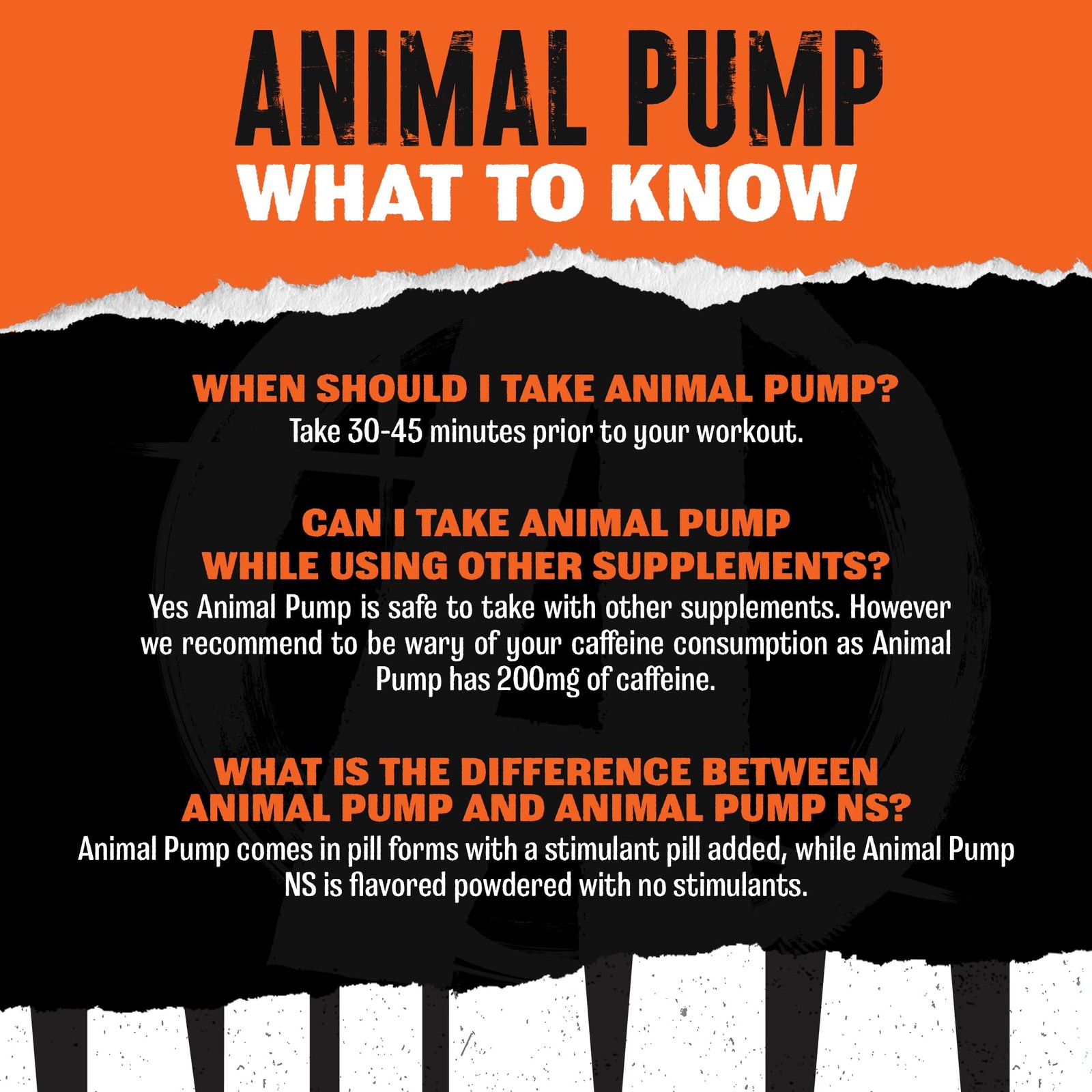 Animal Pump Pre-Workout Supplement For Energy Focus And Muscle Volumizing