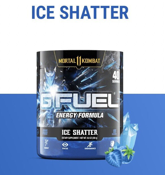 Mortal Combat 11 Ice Shatter G Fuel Collectors Box (In Hand Ready To Ship)