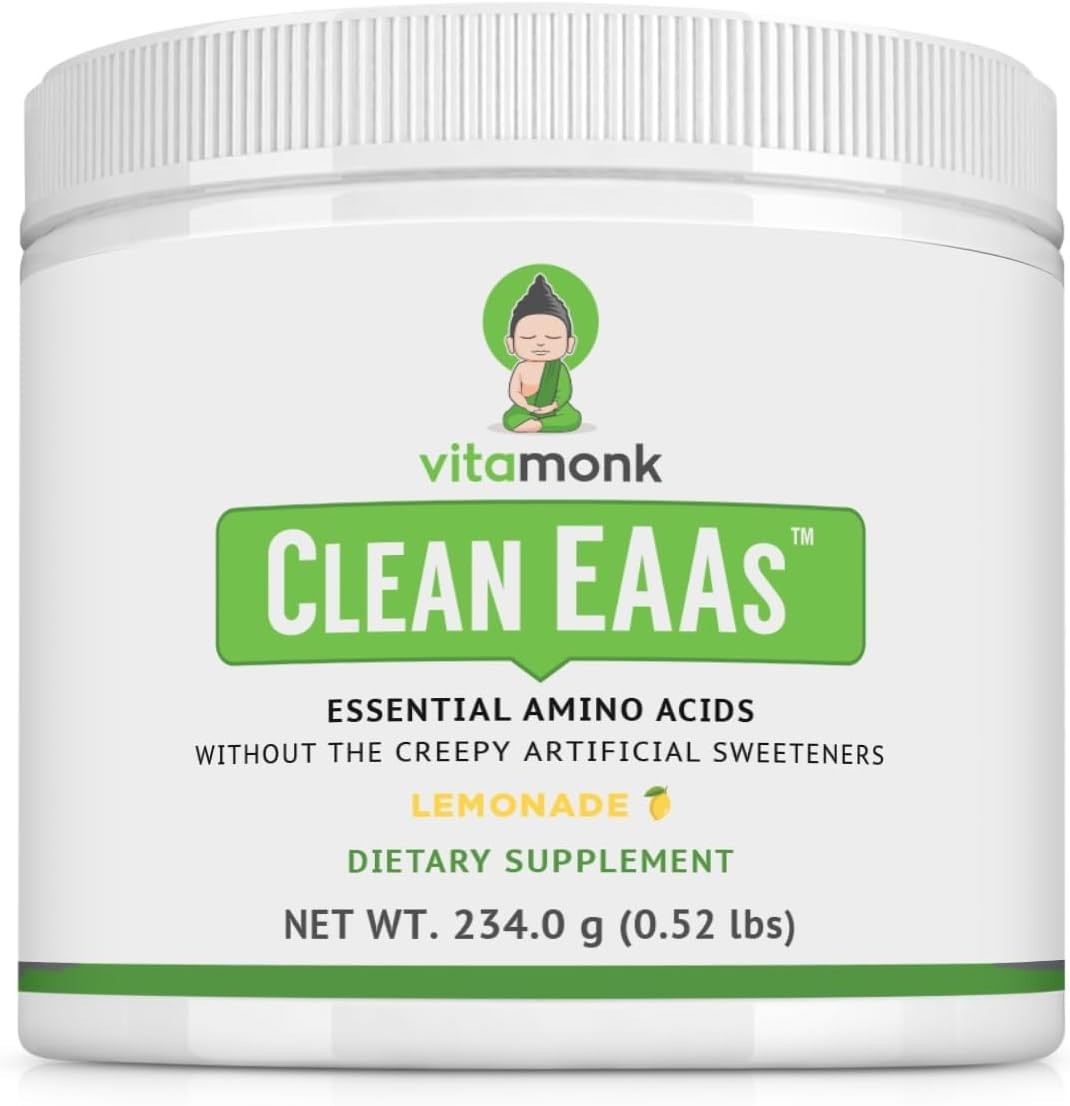 Clean EAA – EAAs with No Artificial Sweeteners for Pre-Workout, Energy and Re…