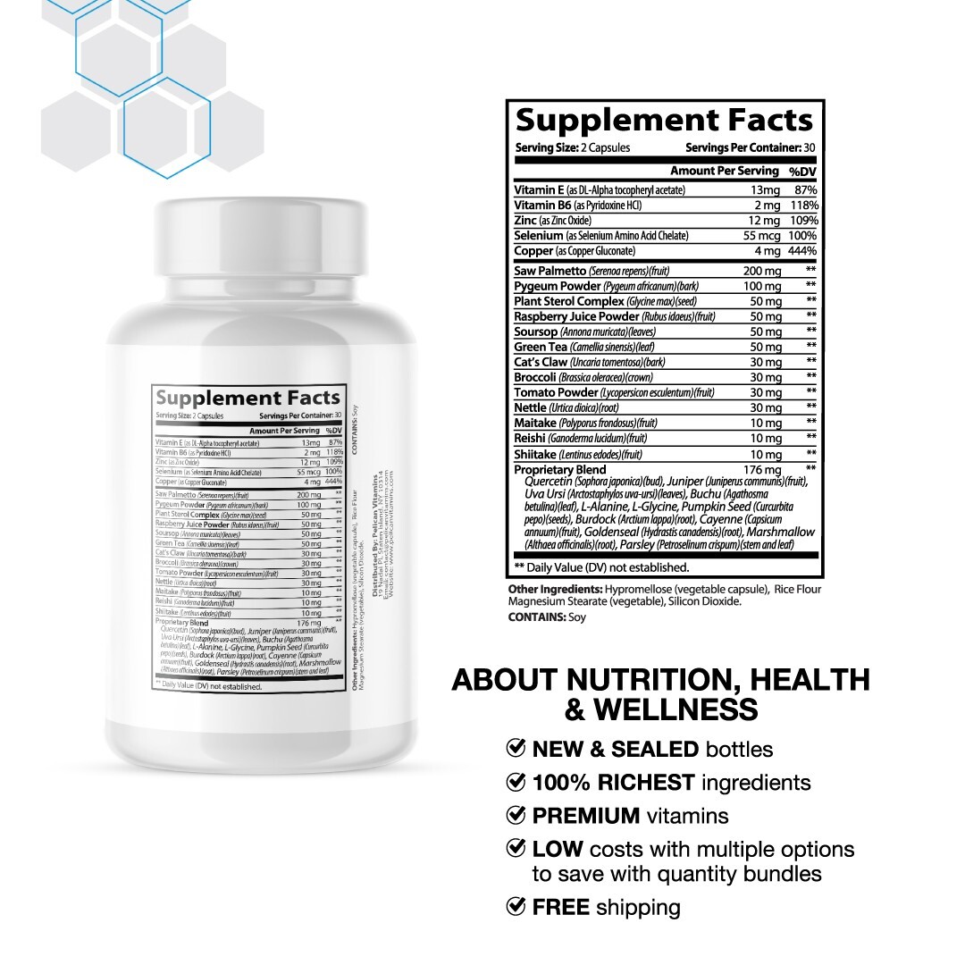 Pro Balance- Prostate Support- 2 Bottles- 120 Capsules