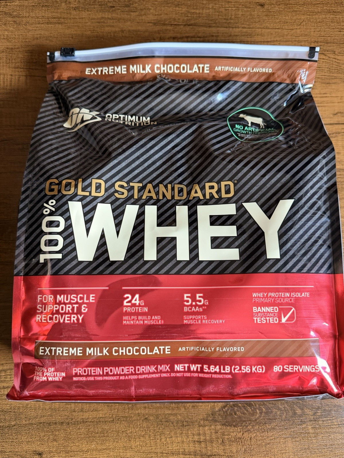 Optimum Nutrition Gold Standard 100% Whey Isolate Extreme Milk Chocolate 5.64 lb