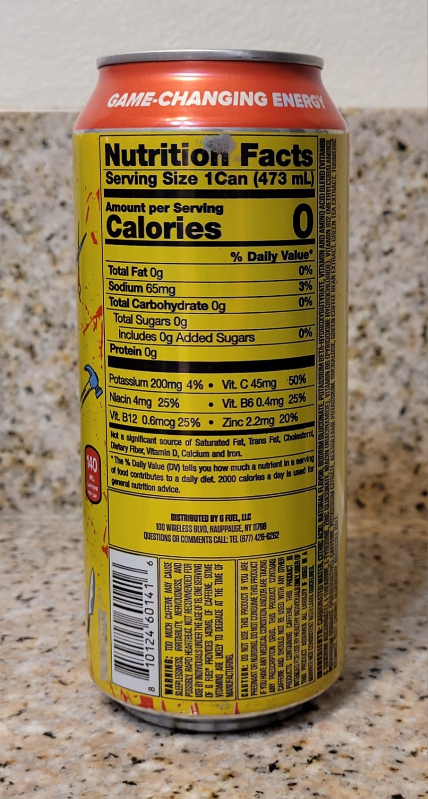 CHUCKY GOOD GUYS G FUEL Energy Drink Full Can 16 OZ BB 08/24/26 LIMITED EDITION