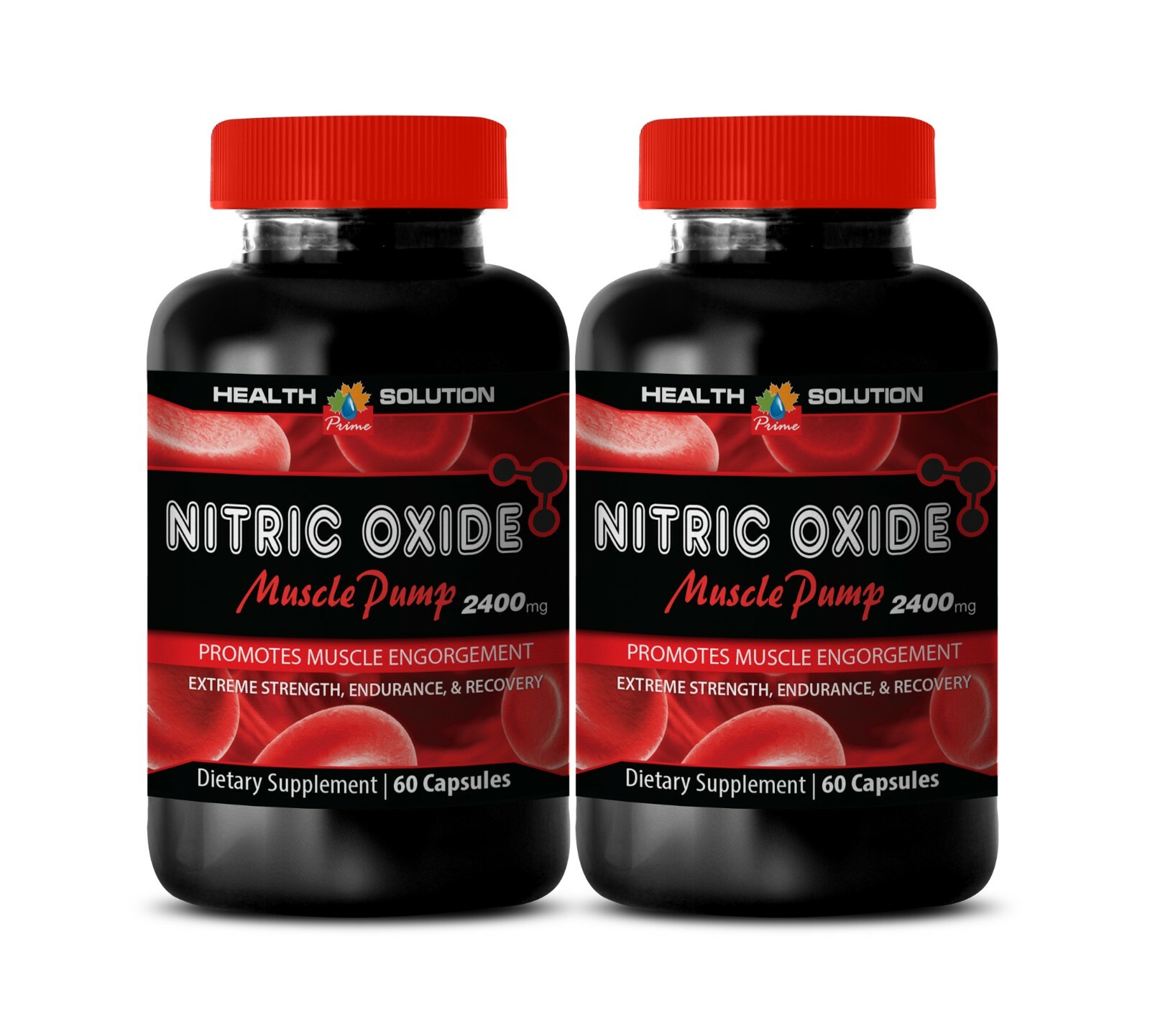 Pre-Workout Pills NITRIC OXIDE MUSCLE PUMP 2400 Increases Muscle Pump 2